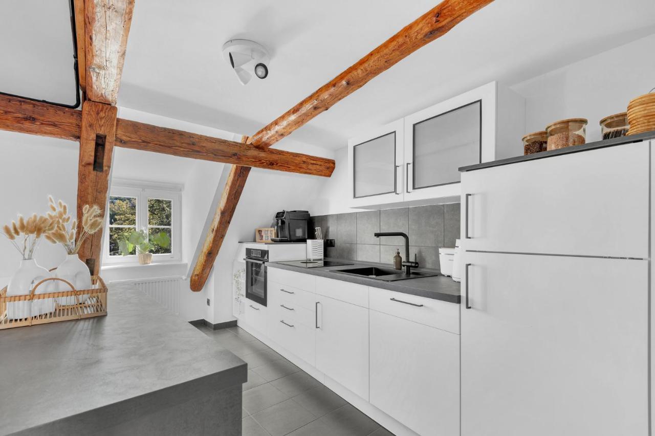 Einzigartig - Schlossblick - Maisonette - Smart Tv แวร์นิกโกโรเดอ ภายนอก รูปภาพ